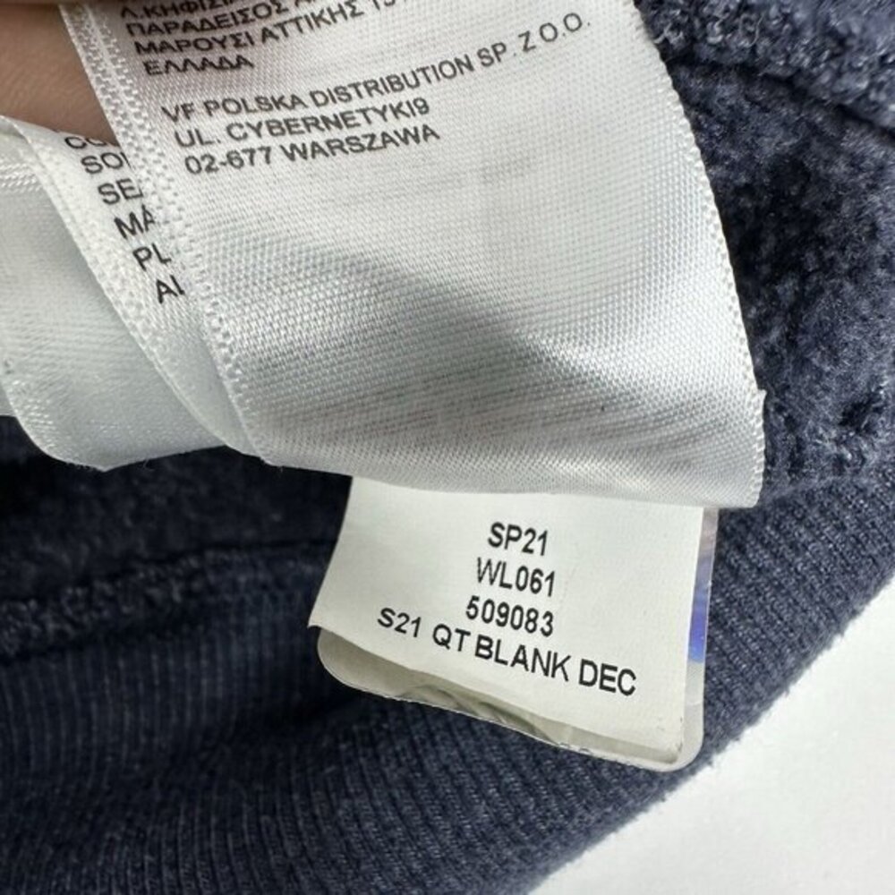 The North Face Womens Blue Heather Graphic Pullover Hoodie Sweatshirt Medium - Picture 13 of 16